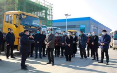 隨州市省人大代表團蒞臨程力汽車集團新廠視察指導工作